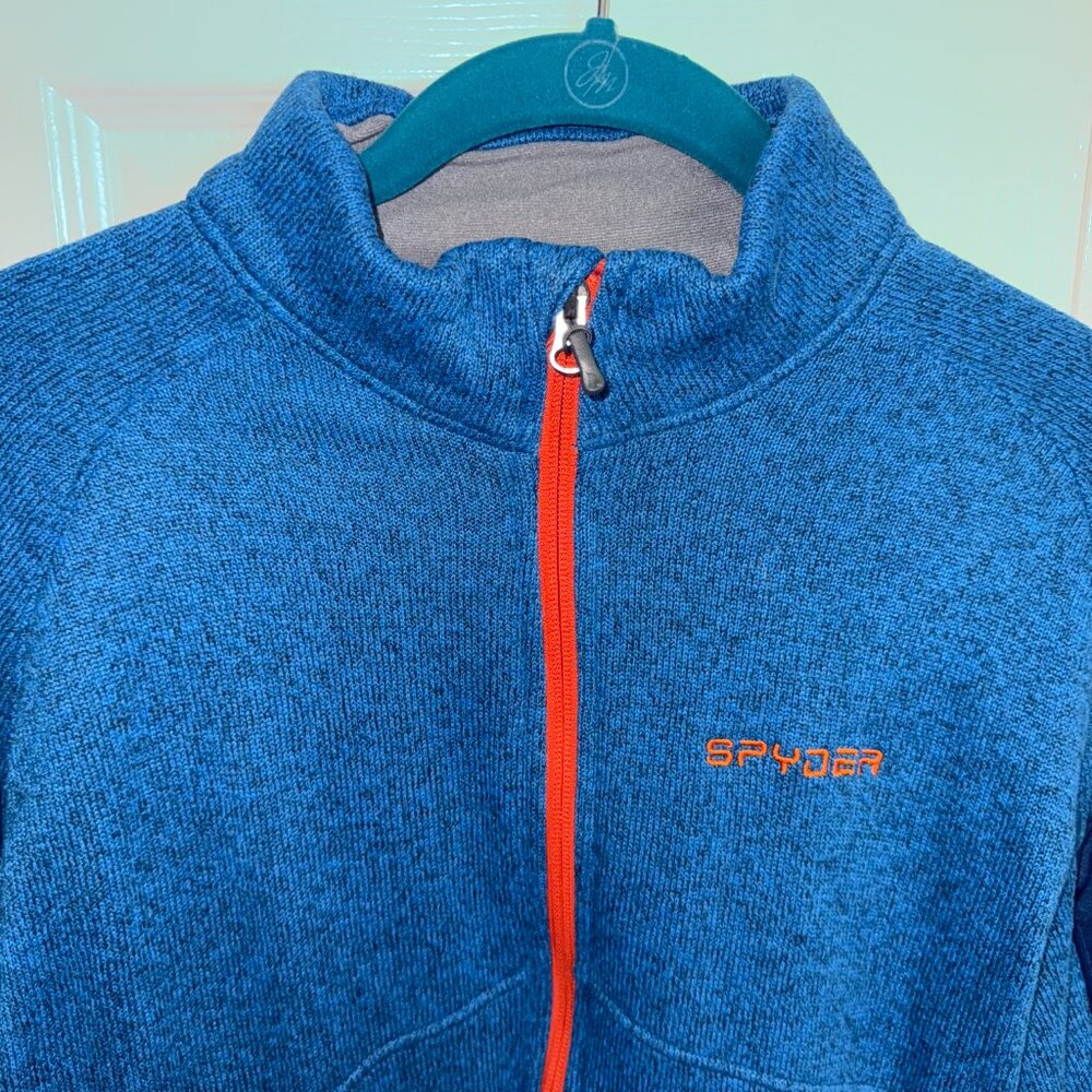 Spyder Men's Empire Full-Zip Jacket Blue Size M - Picture 6 of 12
